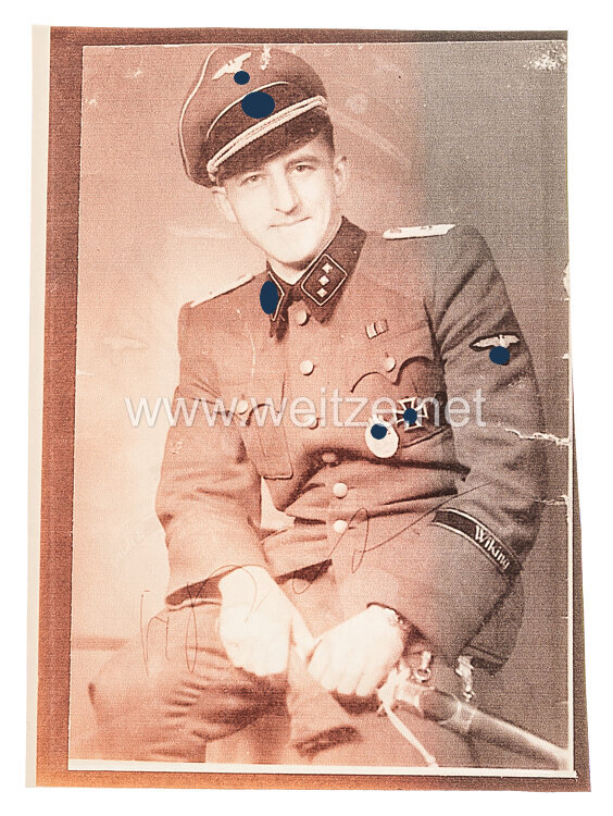Waffen-SS Ärmelband für Führer der 5. SS-Panzer-Division "Wiking" Bild 2