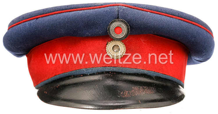 Bayern Schirmmütze für einen Offizier im 11. Infanterie-Regiment von der Tann Bild 2
