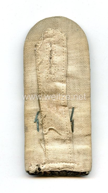 Preußen 1. Weltkrieg Einzel Schulterstück feldgrau für einen Leutnant im Infanterie-Regiment Nr. 190 Bild 2