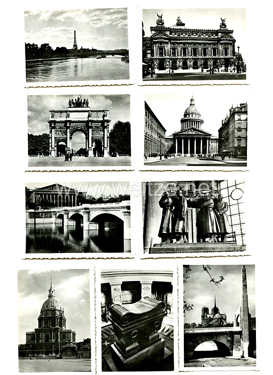 III. Reich Sammelmappe - Photos de Paris Bild 2