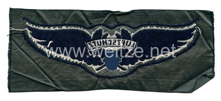RLB Reichsluftschutzbund großes Brust-Emblem für Mannschaften "Luftschutz" Bild 2