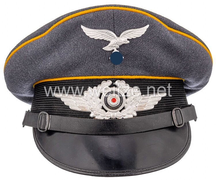 Luftwaffe Schirmmütze für Mannschaften und Unteroffiziere fliegende Truppe bzw. Fallschirmjäger Bild 2