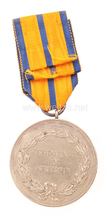 Schwarzburg-Rudolstadt-Sonderhausen Gemeinsam Silberne Medaille Verdienst im Kriege 1914 Bild 2
