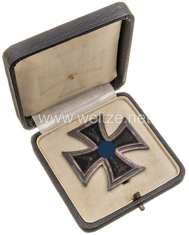 Schachtel Verleihungs Etui für EK1 Eisernes Kreuz 1939 an Nadel Wehrmacht leer 
