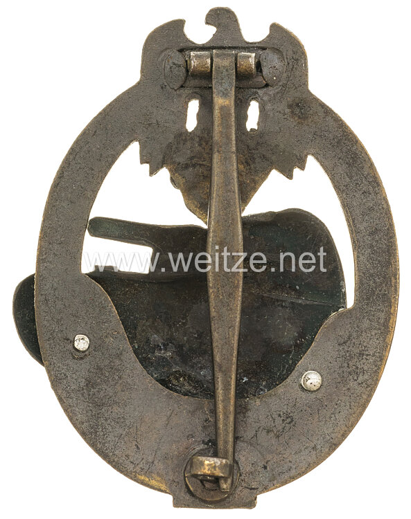 Panzerkampfabzeichen in Bronze mit Einsatzzahl "25" - JFS Bild 2