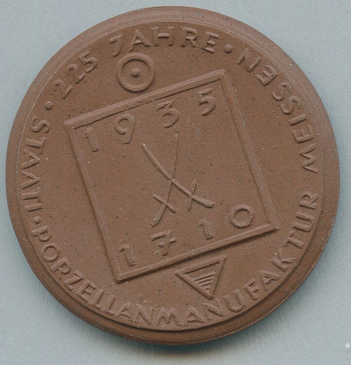 III. Reich - 225 Jahre Staatl. Porzellanmanufaktur Meissen 1710-1935 Bild 2