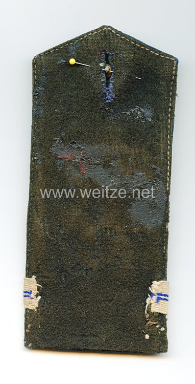 Braunschweig Einzel Schulterklappe für den dunkelblauen Polrock für einen Kapitulanten im Infanterie-Regiment Nr. 92 Bild 2