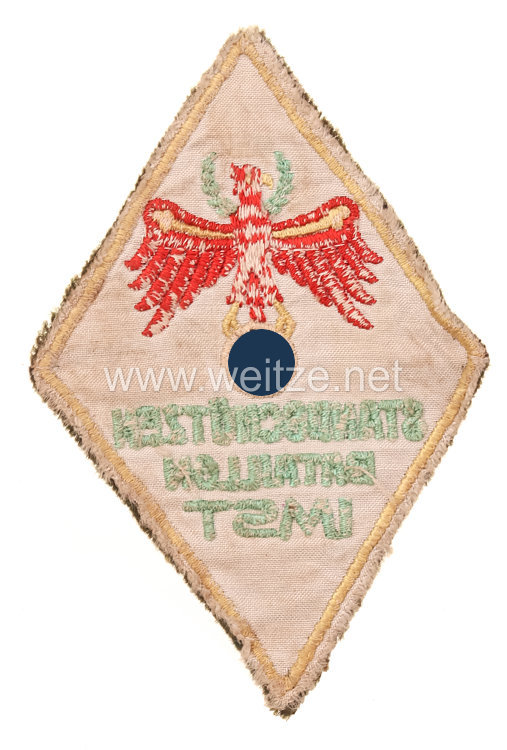 Wehrmacht Volksturm Ärmelabzeichen "Standschützen Bataillon Imst" Bild 2