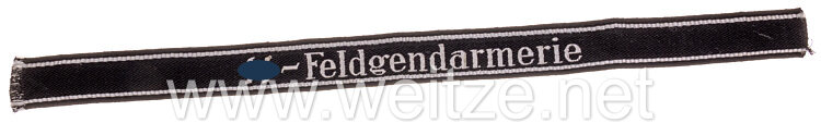 Waffen-SS Ärmelband "SS-Feldgendarmerie" für Mannschaften Bild 2