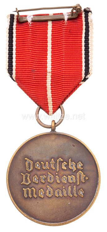 Deutscher Adlerorden / Deutsche Verdienstmedaille in Bronze, 1. Modell ab 1937 Bild 2