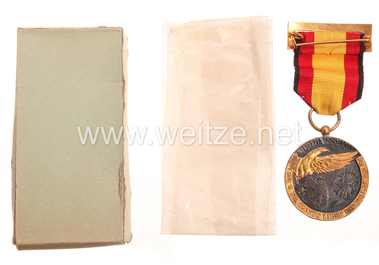 Spanien Erinnerungsmedaille an den Bürgerkrieg 1936-39 "Medalla de la Campana" Bild 2