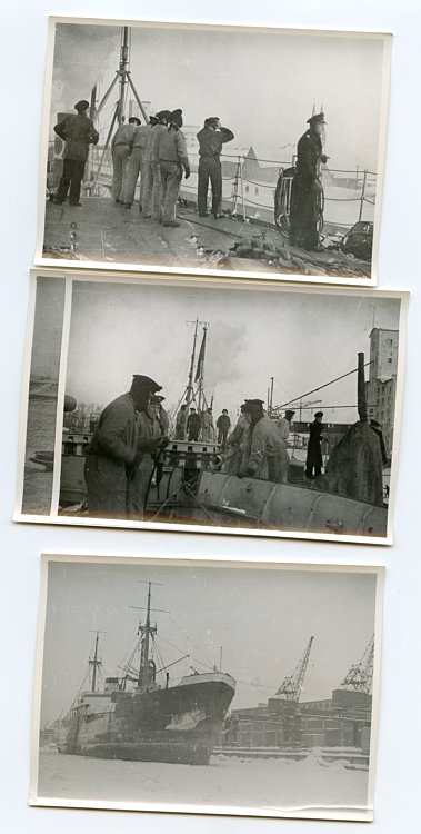 III. Reich - Fotogruppe, Frachtschiff fährt nach Danzig Bild 2