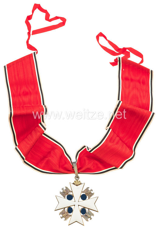 Deutscher Adlerorden Satz Verdienstkreuz 2. Klasse mit Bruststern im Verleihungsetui Bild 2