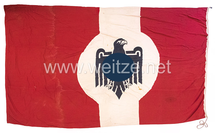 III. Reich Große Fahne des NSRL ( Nationalsozialistischer Reichsbund für Leibesübungen ) Bild 2