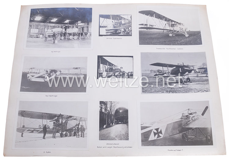 Foto Erster Weltkrieg: Diverse Flugzeuge  Bild 2