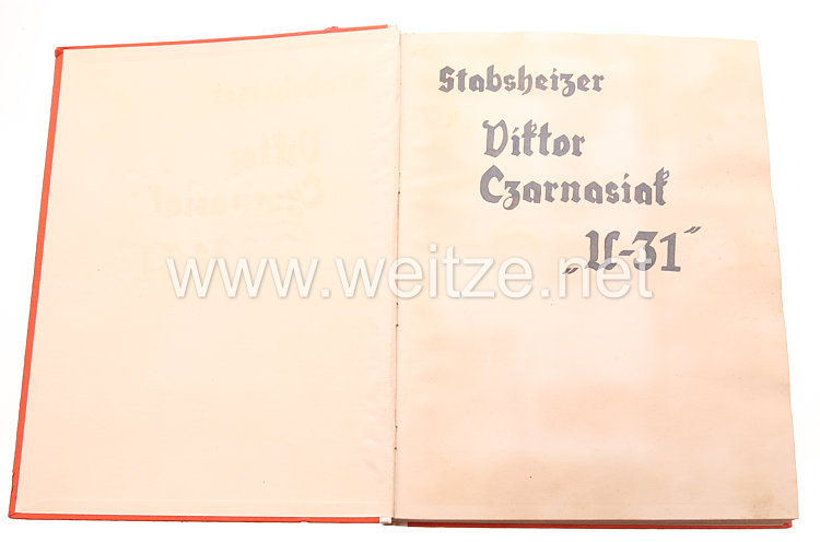 Sammelbilderalbum des Stabsheizer Viktor Czarnosiak " U-31" Adolf Hitler - Bilder aus dem Leben des Führers, Bild 2