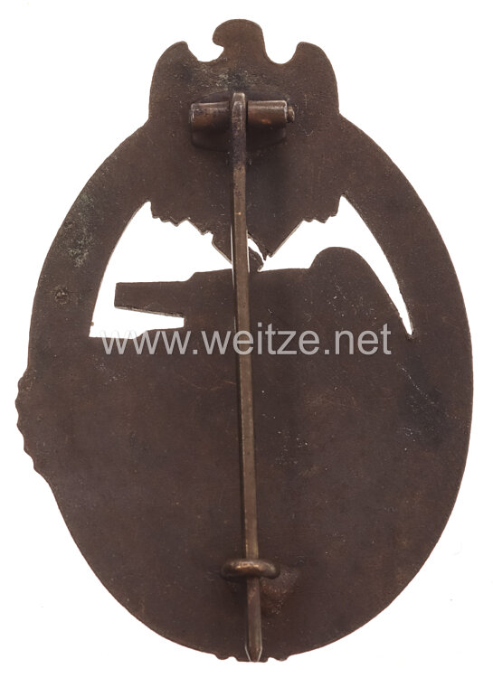 Panzerkampfabzeichen in Bronze - Meybauer - seven wheeler  Bild 2
