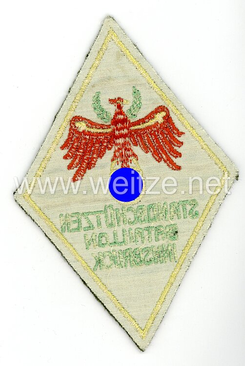 Wehrmacht Volksturm Ärmelabzeichen "Standschützen Bataillon Innsbruck" Bild 2