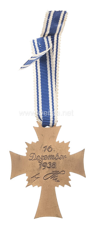 Ehrenkreuz der Deutschen Mutter in Bronze Bild 2