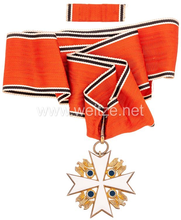 Deutscher Adlerorden Verdienstkreuz mit Stern - 1. Modell 1937-1939 Bild 2