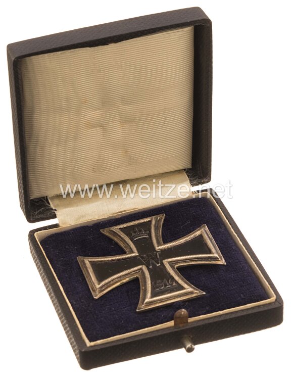 Preussen Eisernes Kreuz 1914 1. und 2. Klasse im Schmucketui  Bild 2