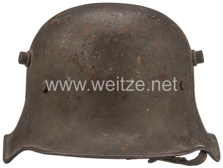 Reichswehr Stahlhelm M 18 Kavallerie mit Ohrenausschnitt Bild 2