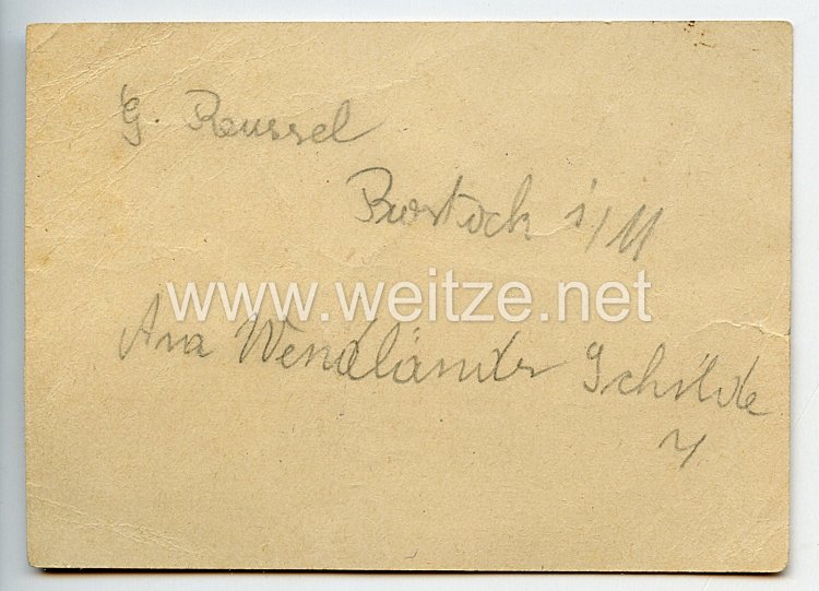 III. Reich - Deutsche Afrika-Linien - Ausweis für einen Stewardjungen Bild 2