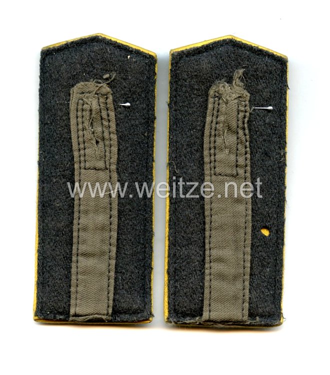 Preußen 1. Weltkrieg Proviantamt Paar Schulterklappen für einen Beamten-Stellvertreter Bild 2