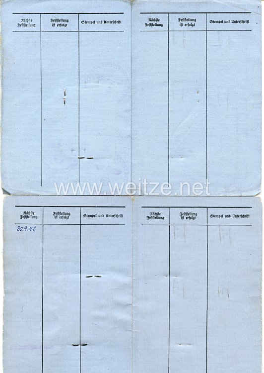 Luftwaffe - kleine Dokumentengruppe eines späteren Feldwebels und Bordmechanikers Bild 2