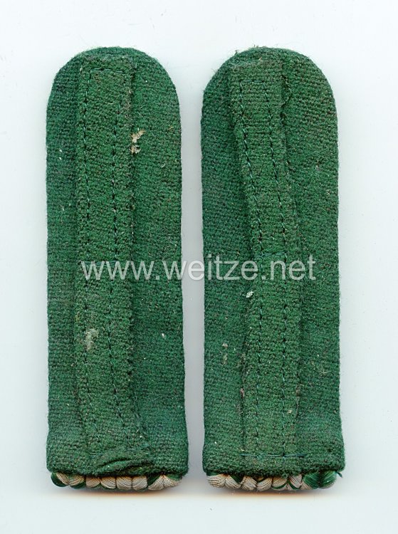 Reichsfinanzverwaltung/Zollgrenschutz Paar Schulterstücke für einen außerplanmäßigen Zollassistent Bild 2