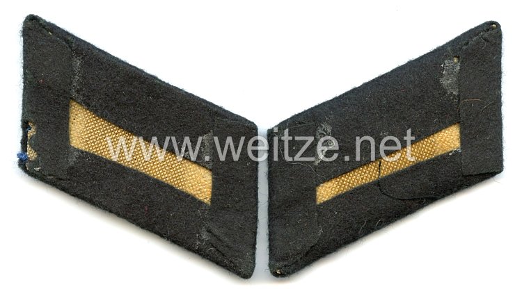 Wehrmacht Heer Paar Kragenspiegel für Offiziere im Truppensonderdienst (TSD)  Bild 2
