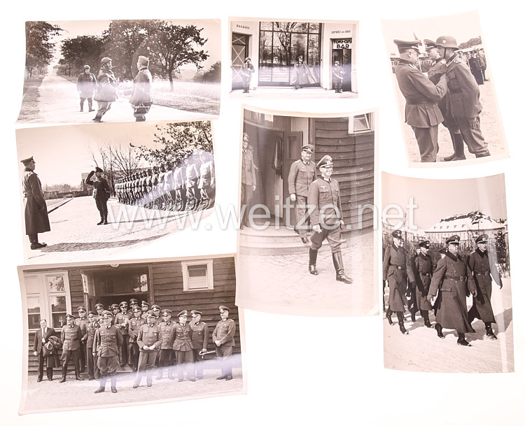 Wehrmacht Fotogruppe, Hauptmann und seine Einheit in Frankreich 1940 Bild 2