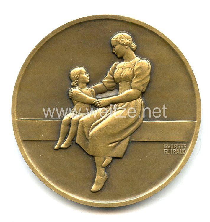 Frankreich Vichy Regierung Medaille "Les Enfants de France Reconnaissants" Bild 2